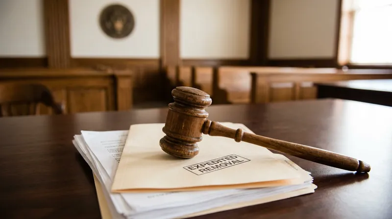 Expedited removal allows federal immigration officers to deport individuals without a formal hearing before an immigration judge.