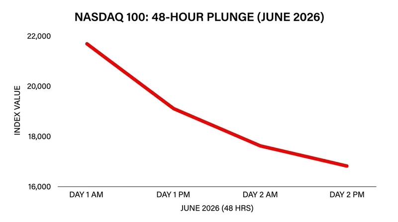 The Nasdaq 100 experienced its sharpest decline of the year as the AI rally faltered.