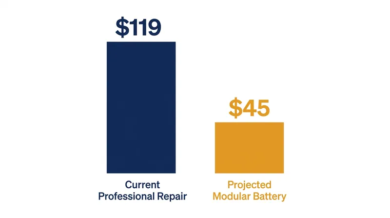 Modular designs are expected to cut the cost of battery replacement by more than half.