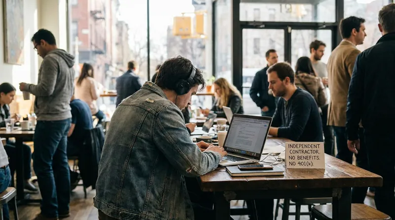 Independent contractors and gig workers often lack access to automated employer-sponsored retirement plans.