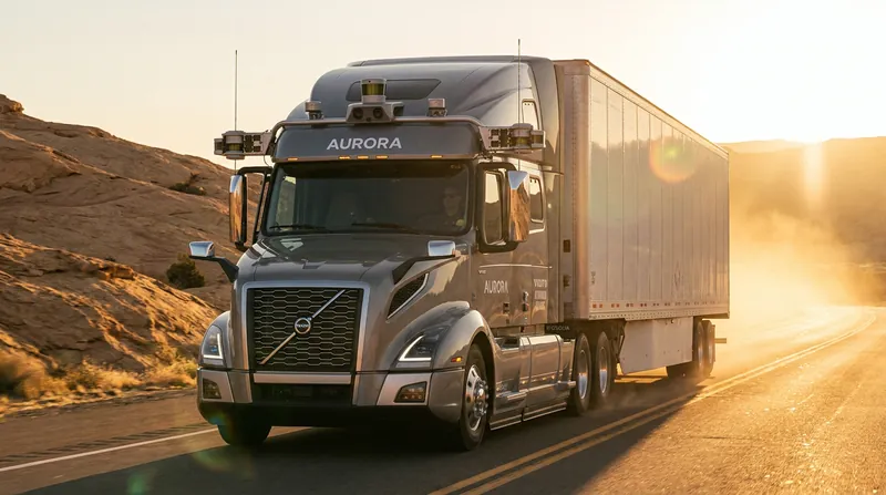 Autonomous technology is also transforming the logistics sector, addressing a global shortage of truck drivers.