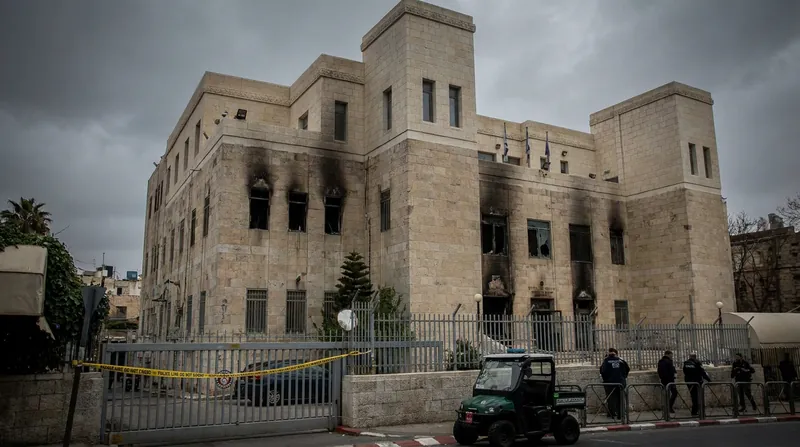 The Adass Israel Synagogue in Melbourne was targeted in a December 2024 arson attack.