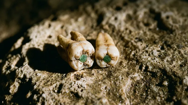 Teeth were highly valued by the Maya, who often modified them with jade inlays to denote status and lineage.