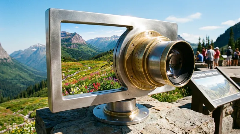 EnChroma-adapted viewfinders allow guests with red-green color blindness to see a broader spectrum of hues.