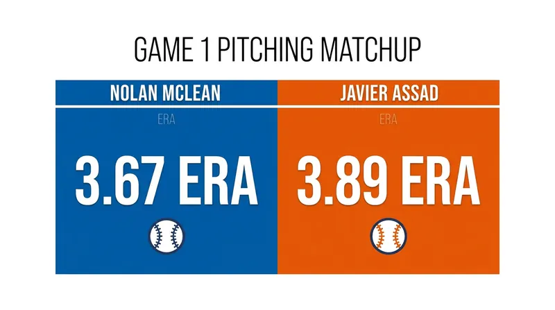 Game 1 features a critical pitching matchup as the Mets look to save their taxed bullpen.
