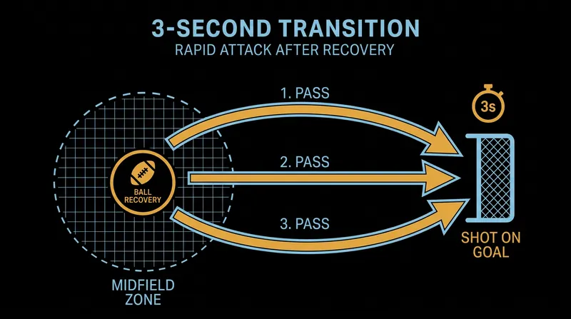 Scaloni's new transition rule aims to generate a shot within seconds of winning back possession.