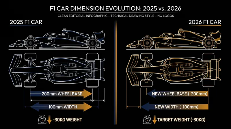 The 'Nimble Car Concept' shrinks the footprint of the cars to improve agility and close-quarters racing.
