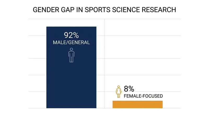 Historically, only a fraction of sports science research has focused specifically on female athletes.