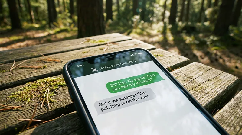 Android 16 and iOS updates are integrating satellite texting directly into native messaging apps.
