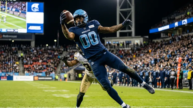 The Toronto Argonauts' offense erupted for 44 points in a decisive victory over the Ottawa Redblacks.
