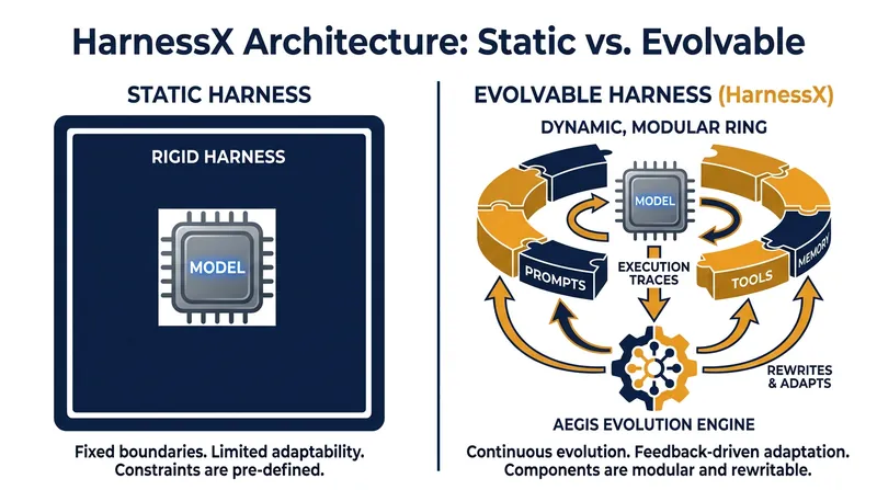 How the AEGIS evolution engine uses execution traces to dynamically rewrite an AI agent's operating rules.
