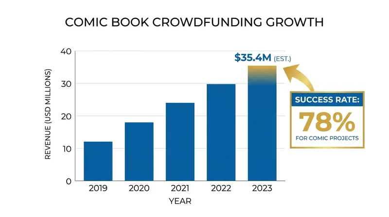 Comics have become one of the most consistently successful categories across major crowdfunding platforms.