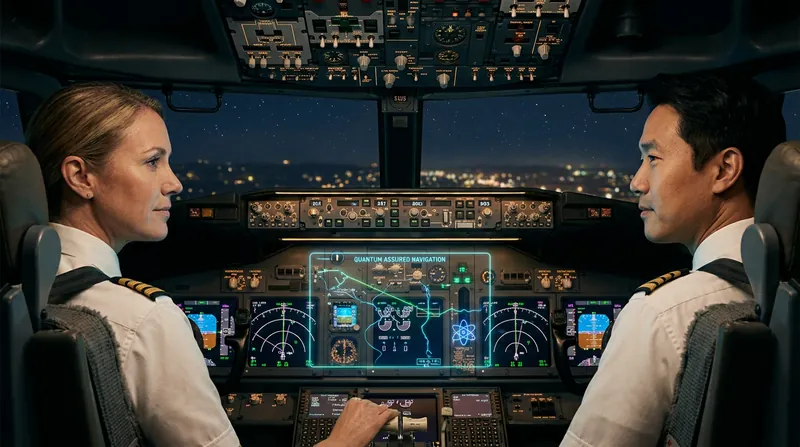 Commercial aviation is increasingly looking to quantum backups to protect flights from GPS spoofing in contested airspace.