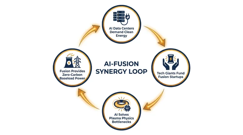 The massive energy demands of artificial intelligence are directly funding the fusion breakthroughs required to power them.
