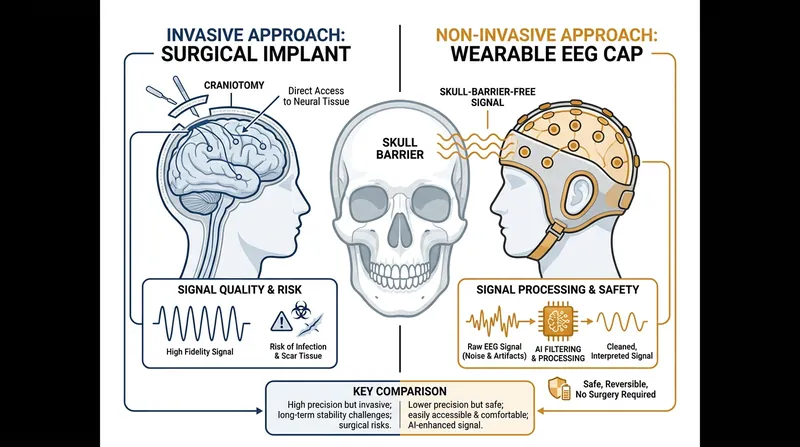 How AI models filter out the biological noise of the human skull to decode brainwaves.