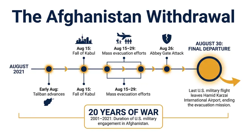 Donahue became the final American service member to leave Afghanistan on August 30, 2021.