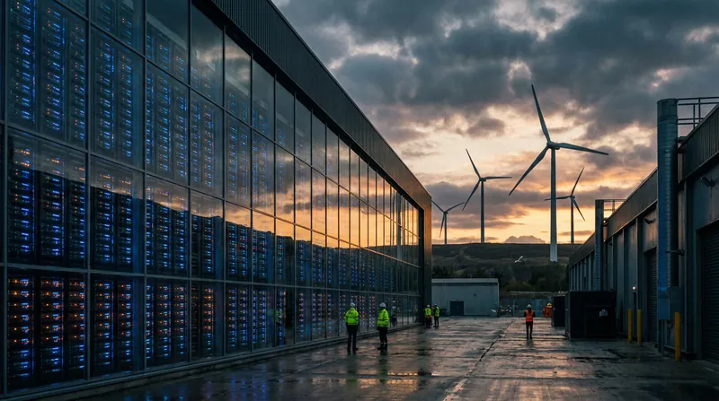 Hyperscale AI data centers create massive power draws, requiring AI agents to manage the very volatility they create.