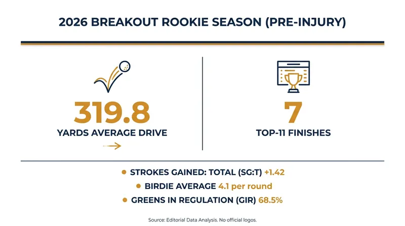 Jake Knapp's blistering early-season metrics before a thumb sprain halted his campaign.