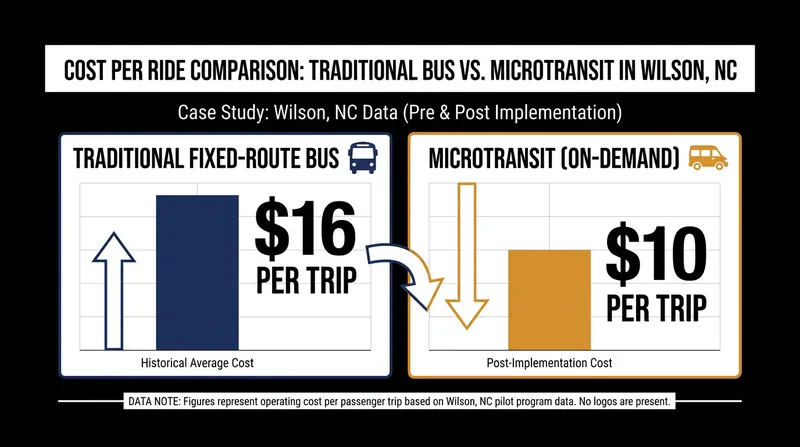 By deploying vehicles only when requested, agencies are drastically reducing the per-passenger subsidy required to operate in transit deserts.
