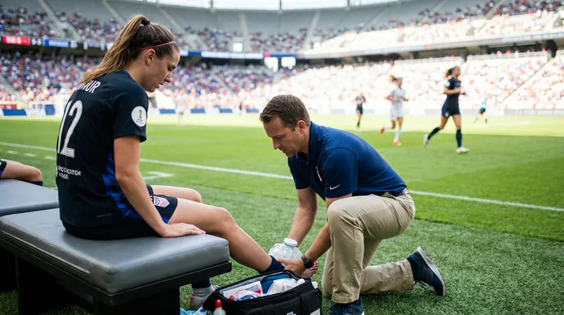 Under the new Off-Field Treatment Rule, players requiring on-pitch medical attention must wait 60 seconds on the sideline before re-entering.