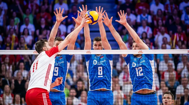 Slovenia's disciplined blocking scheme was a key factor in their 11-1 preliminary phase record.