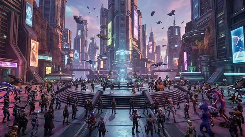 By distributing the computational load across multiple invisible servers, developers can now host hundreds of players in a single room without crashing.