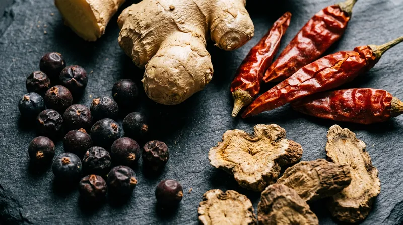 Ingredients like chili and ginger are used to stimulate the trigeminal nerve, recreating the signature 'burn' of alcohol.