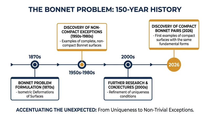 The 150-year journey to solve the Bonnet Problem.