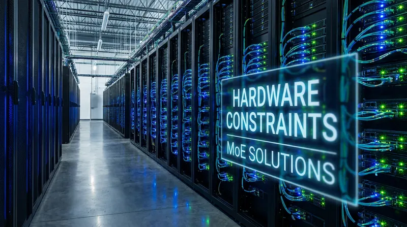 While MoE models drastically reduce processing compute, they still require significant memory to store all the dormant experts.