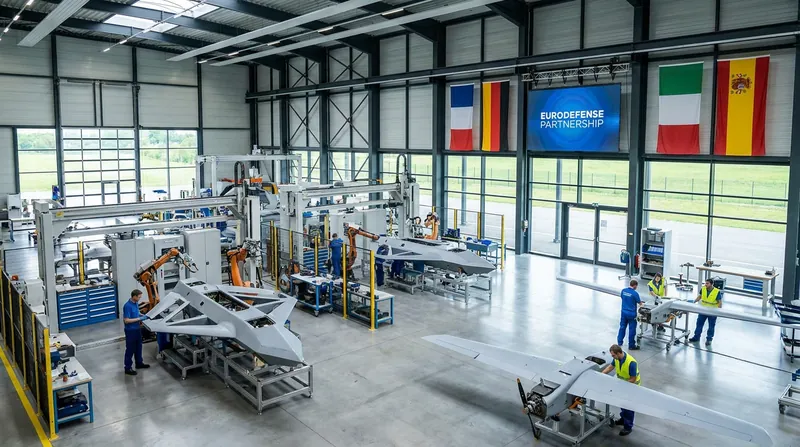 The E5 leaders pledged to accelerate joint development of advanced military technologies.
