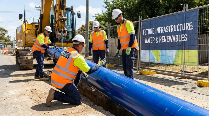 Thermal networks utilize the exact same trenching and pipefitting skills currently used by natural gas workers.