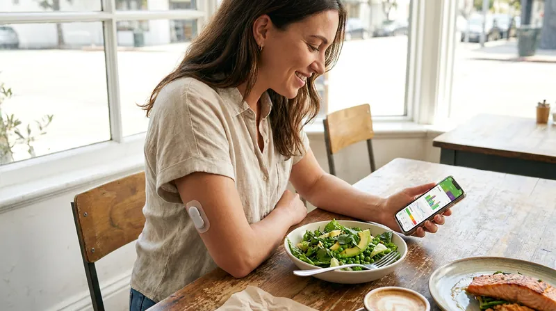 Many non-diabetics now use continuous glucose monitors to track how food sequencing stabilizes their daily energy levels.