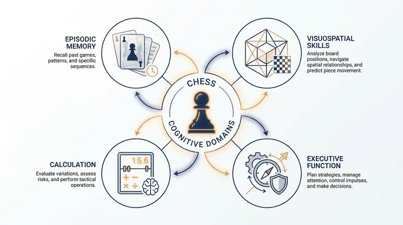 The cross-training effect of chess prevents the brain from relying on automated routines.