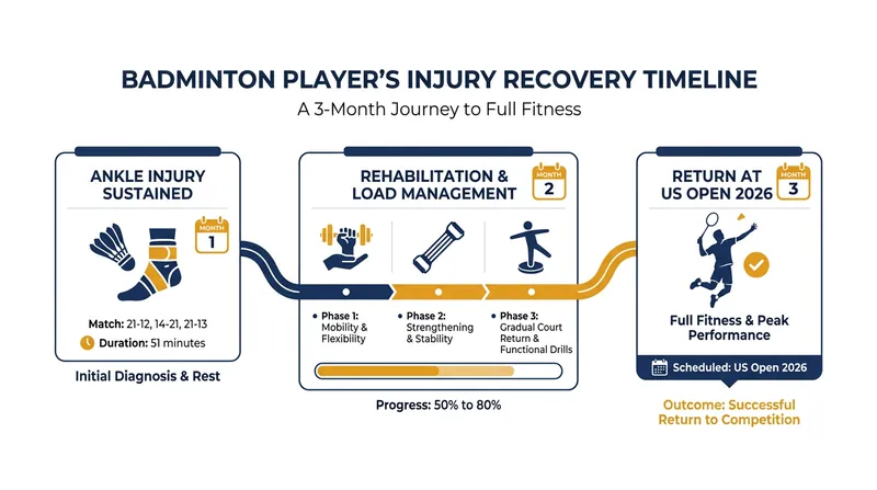 The duo's return was the culmination of a carefully managed three-month rehabilitation process.