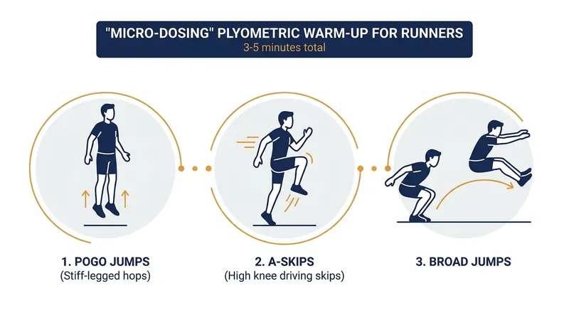Coaches now recommend 'micro-dosing' plyometrics as a brief warm-up rather than a standalone exhausting workout.