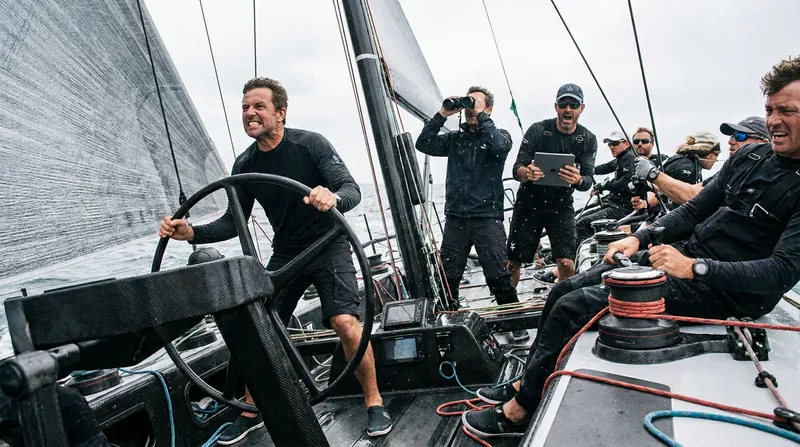 The 15-boat fleet left virtually no margin for error on the starting line.