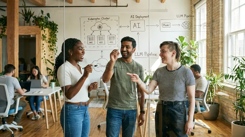 As AI handles boilerplate coding, human engineers are spending more time collaborating on system design and security.