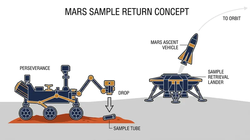 The Mars Sample Return campaign aims to bring these carbon-rich cores back to Earth for definitive laboratory testing.