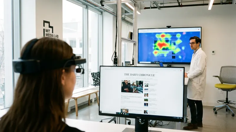 Eye-tracking studies reveal that users who view a site's ethics and funding policies rate the journalism as more trustworthy.