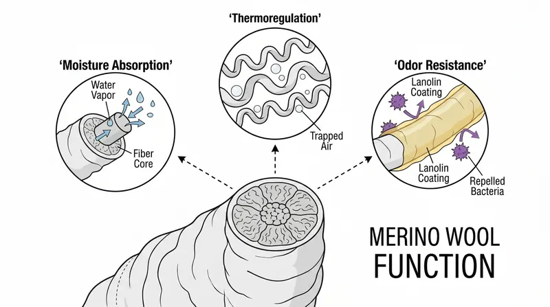 The unique biological structure of Merino wool makes it the foundational fabric of minimalist travel.