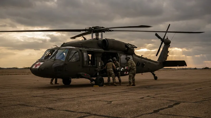 Troops injured in the March 1 drone strike in Kuwait were airlifted to Landstuhl Medical Center in Germany before returning to the U.S.