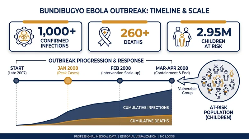 The Bundibugyo strain has spread rapidly through the DRC's Ituri province since May.