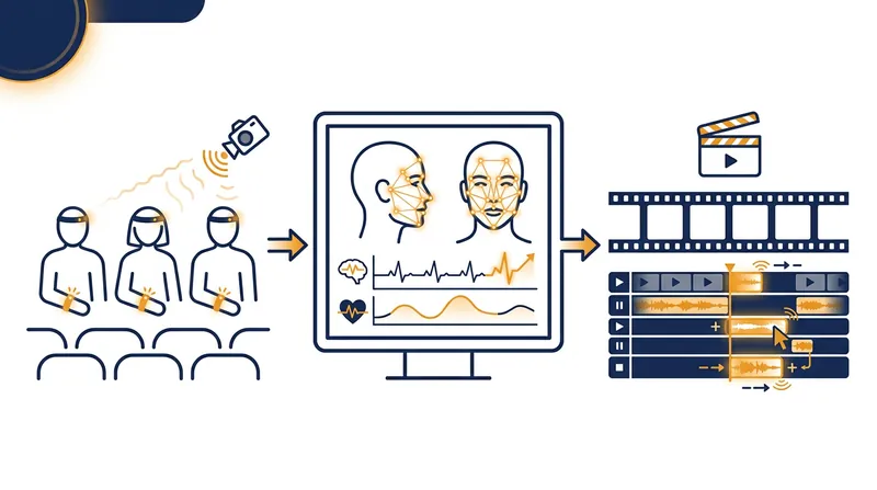 The biometric feedback loop allows editors to adjust a film's pacing based on physiological data.