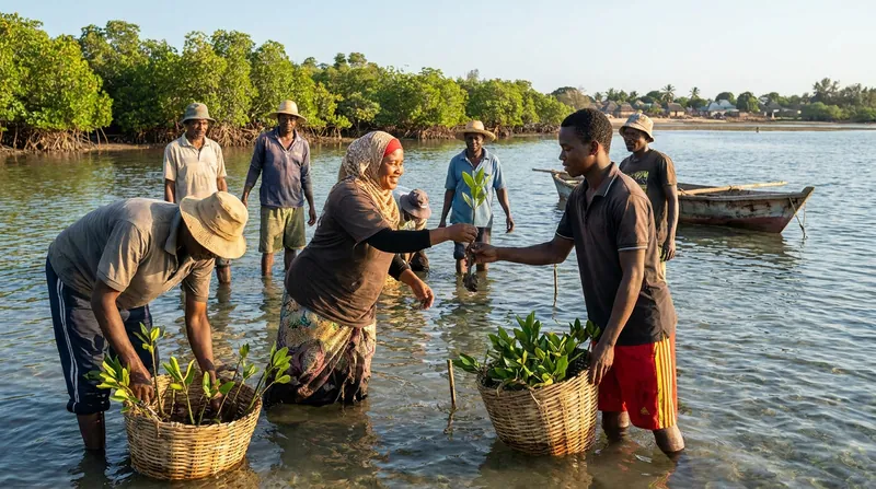 Community stewardship is central to the initiative, ensuring local populations benefit directly from conservation efforts.