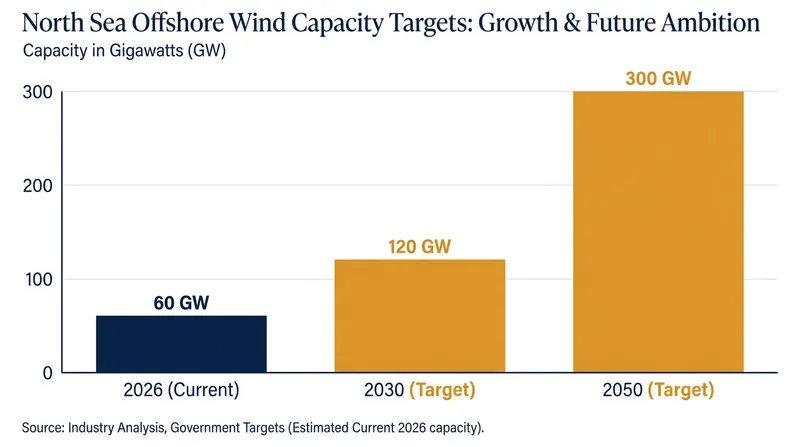 North Sea nations have committed to a massive expansion of offshore wind capacity over the next two decades.