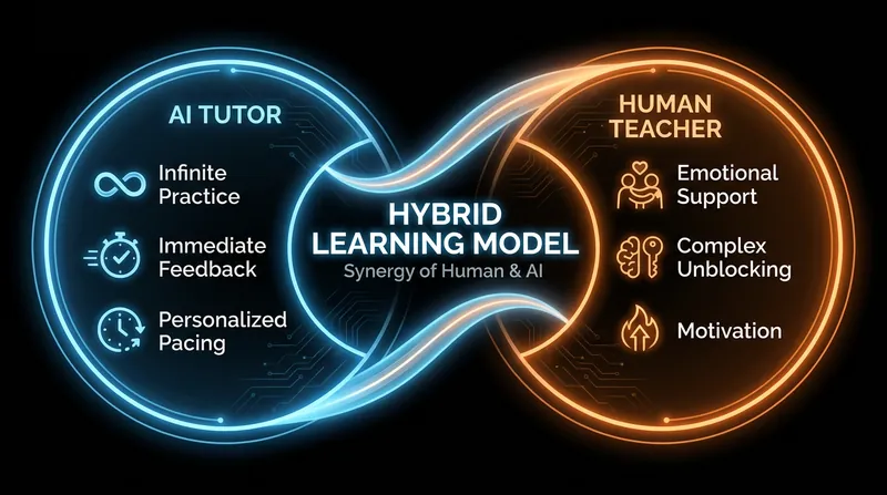 The most successful classrooms in 2026 divide labor between algorithms and human educators.