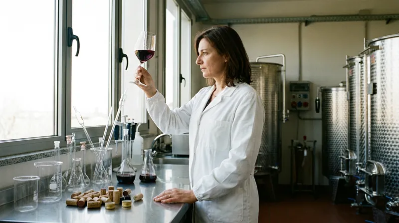 Enologists now analyze the precise chemical impact of closures on the aromatic development of wine.