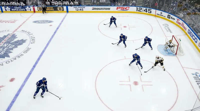 Positionless hockey requires forwards to instinctively rotate back to the blue line when a defenseman pinches.