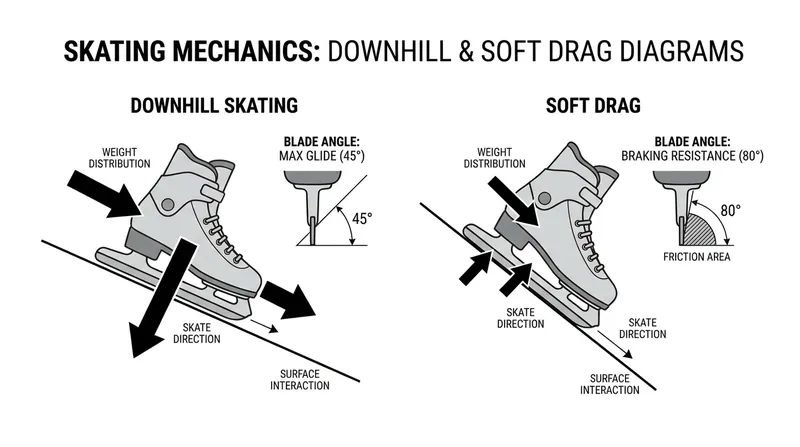 Advanced skating mechanics allow modern defenders to pivot and attack without losing forward momentum.
