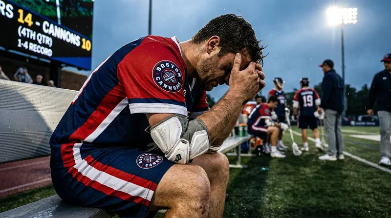 The Boston Cannons' 1-4 start prompted the shocking release of All-Pro Asher Nolting.